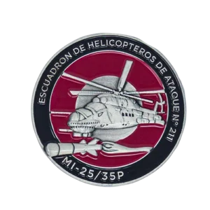 A challenge coin for escuadron de helicopteros de ataque no 211